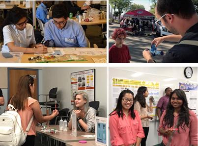 Joint teacher workshop and poster session